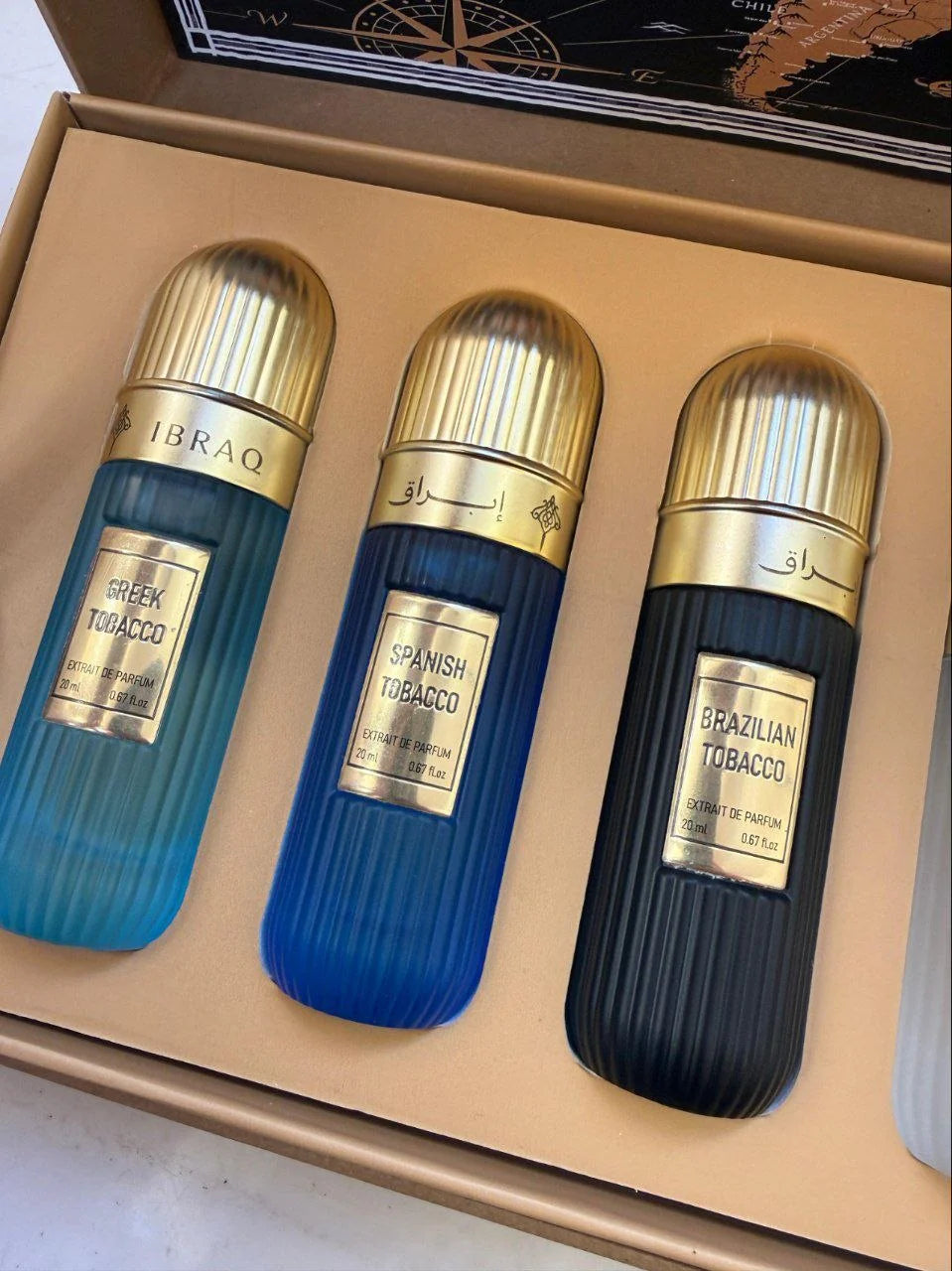 Ibrahim Al Qurashi Tobacco Collection – Extrait de Parfum – 9 × 20ml – Unisex